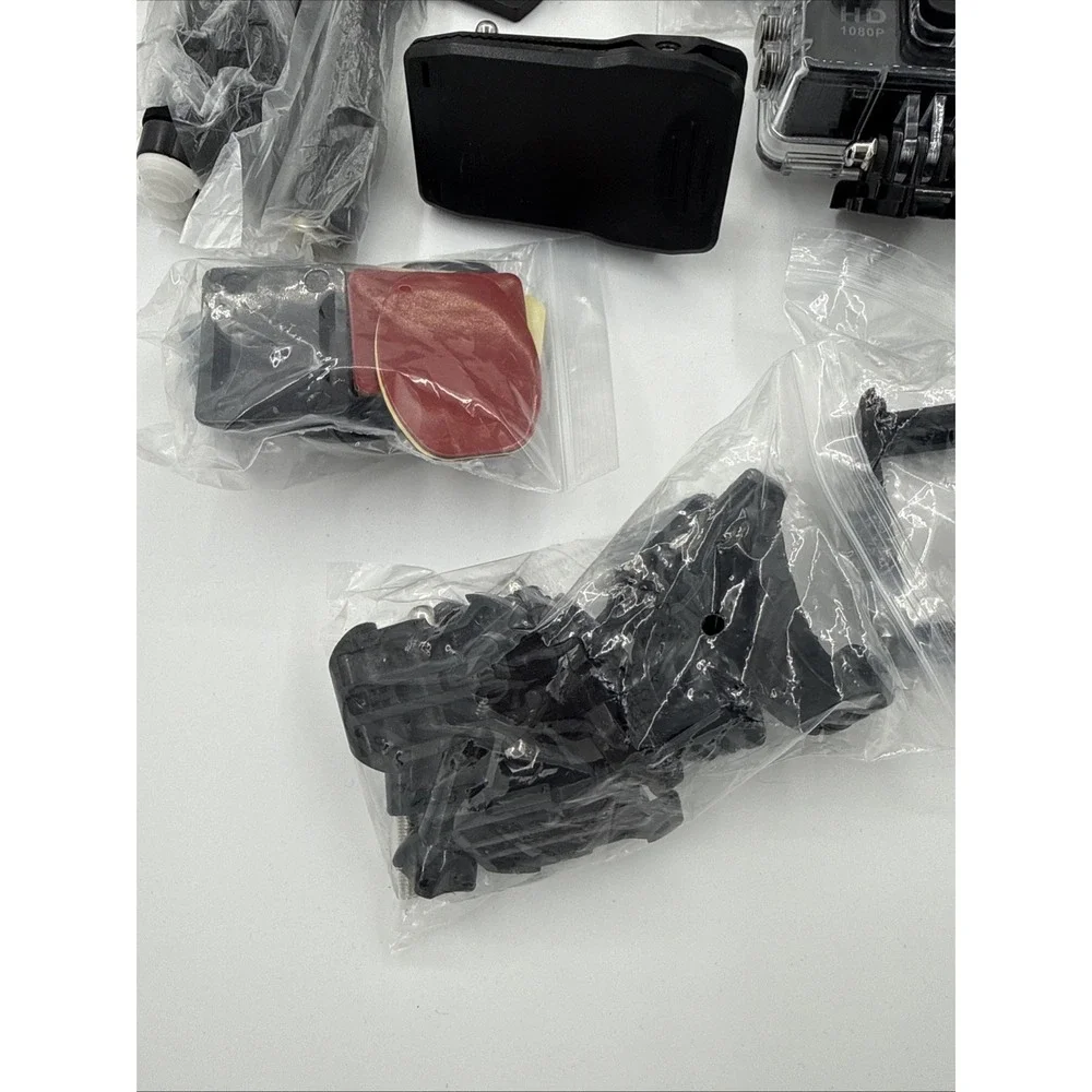 HD 1080P Waterproof Action Sports Camera And Accessories With Case New